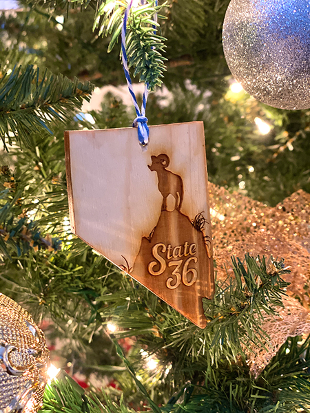 Bighorn Ornament