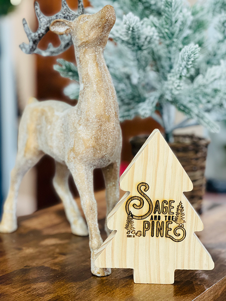 Sage & The Pine Wooden Tree