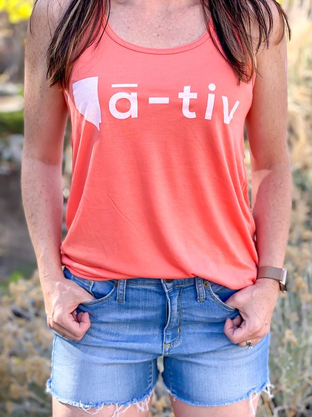 Women's Flowy Racerback Tank - Native