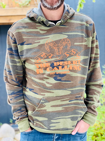 Fleece Hoodie - Desert Is Calling