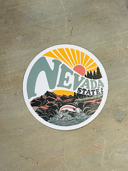 Trout Stamp Sticker